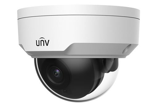 UNIVIEW IP kamera 1920x1080 (FullHD), až 30 sn / s, H.265, obj. 2,8 mm (112,9 °), PoE, IR 30m, WDR 120dB 