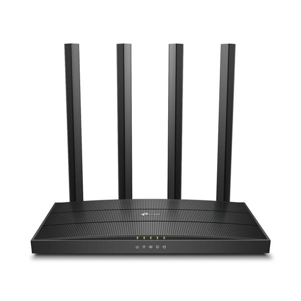 TP-LINK "AC1200 Dual-Band Wi-Fi RouterSPEED: 300 Mbps at 2.4 GHz + 867 Mbps at 5 GHzSPEC: 4× Antennas, 1× Gigabit WAN  