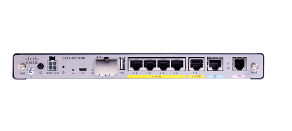Cisco 927 Annex M over POTs and 1GE Sec Router 