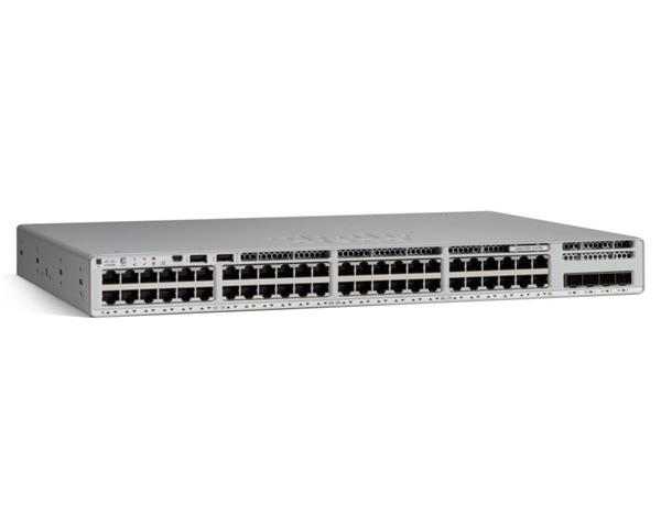 Catalyst 9200L 48-port Partial PoE+, 4 x 10G, NW Essentials 