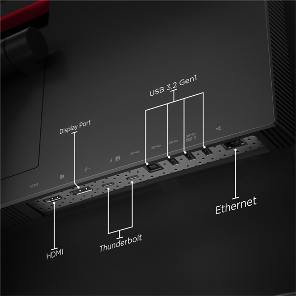 Lenovo P40w-20 39.7" 5120x2160 5K 1000:1 300cd 4ms HDMI+DP+USB-C+USB+RJ45 dock+dobijanie NTB lift 3y 