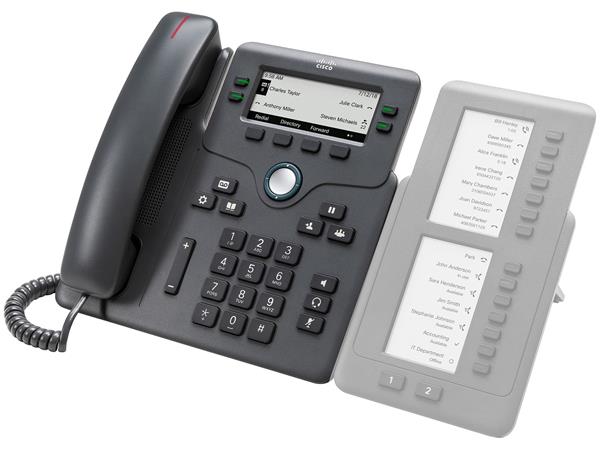 Cisco 6851 Phone for MPP, Grey 
