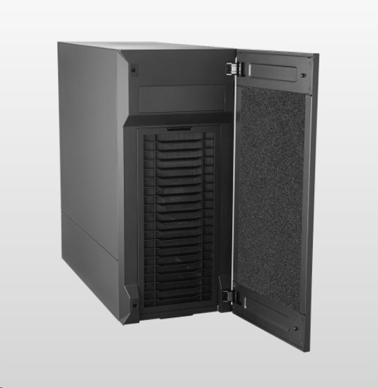 CoolerMaster case Silencio S600 Tempered Glass, ATX, Mid Tower, čierna, bez zdroje 