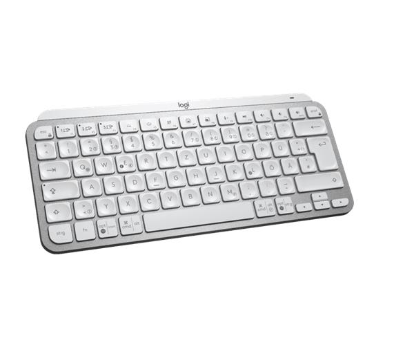 Logitech® MX Keys Mini Minimalist Wireless Illuminated Keyboard - PALE GREY - US INT&quot;L - INTNL 