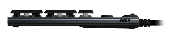 Logitech® G815 LIGHTSYNC RGB Mechanical Gaming Keyboard – GL Clicky - CARBON - US INT&quot;L - USB 