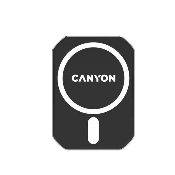 Canyon CM-15, magnetický držiak do mriežky ventilátora s bezdrôtovou nabíjačkou pre iPhone 12/13 
