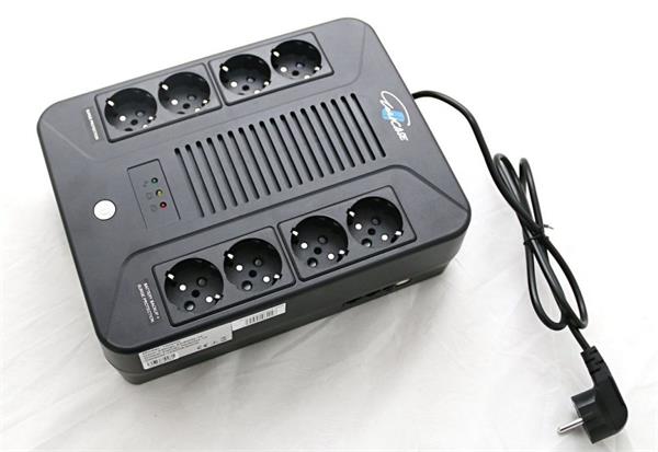 EUROCASE EA280P 800VA LINE INTERACTIVE, RJ11, USB data 