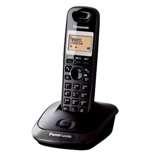 Panasonic KX-TG2511FXT telefon bezsnurovy DECT / titanovo cierny 1x