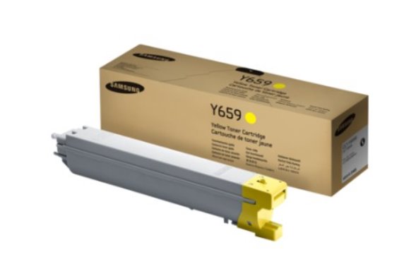 SAMSUNG CLT-Y659S Yellow Toner Cartridge