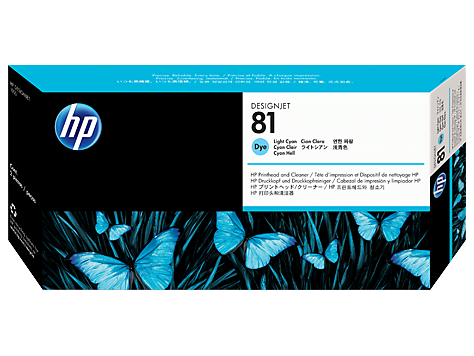 HP No. 81 Light Cyan Print Head for HP DSJ 5000