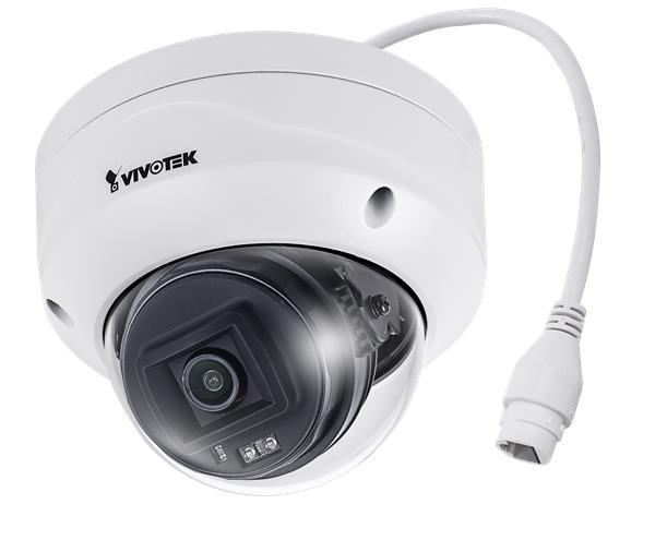 Vivotek FD9380-HF3,  5Mpix,  20sn/ s,  H.265,  zv. 3.6 mm (76°),  PoE,  Smart IR,  WDR 120 dB,  MicroSDXC,  antivandal,  IP66