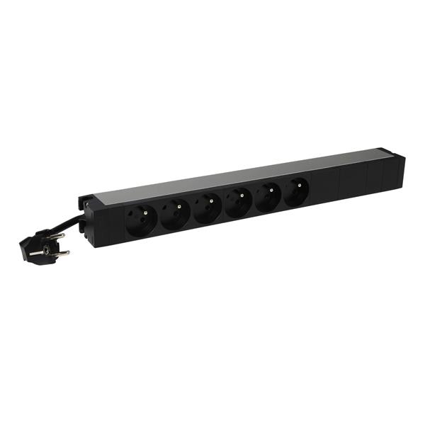 Legrand   napájecí blok PDU do racku 6x 230V  1U  