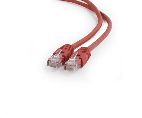 Gembird patch kábel Cat6 UTP, 2 m, červený