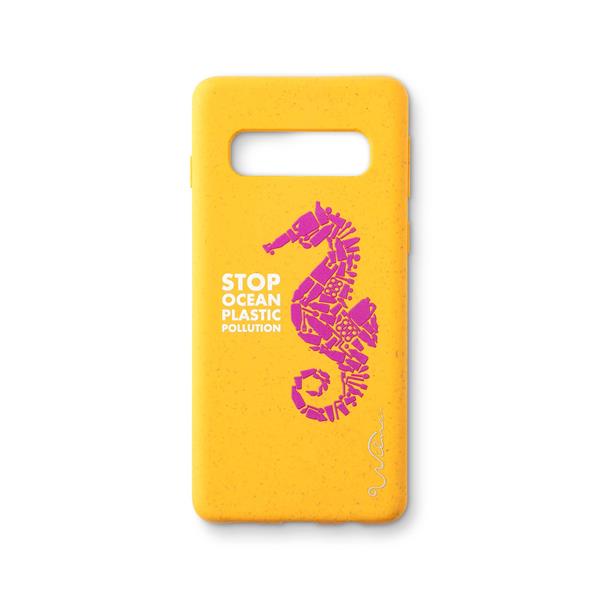 Wilma Seahorse Eco-case Samsung Galaxy S10, žlté