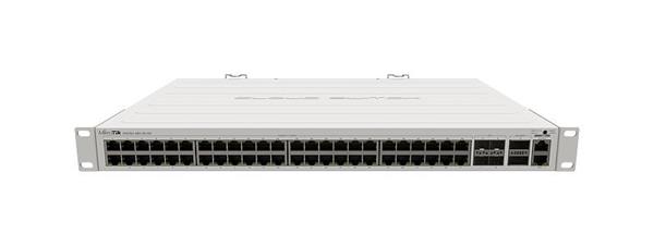 MIKROTIK RouterBOARD Cloud Router Switch CRS354-48G-4S+2Q+RM L5 (650MHz; 64MB RAM; 48xGLAN; 4x10G SFP+, 2x40G QSFP+)rack