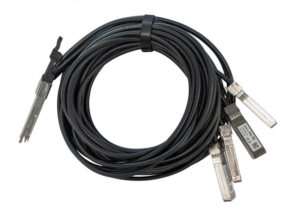 MIKROTIK QSFP+ 40G break-out cable to 4x10G 3m 0C +70C