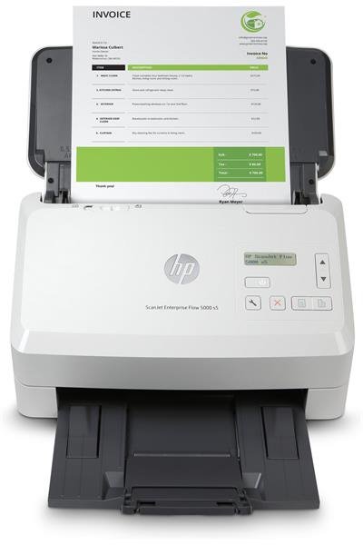 Skener HP ScanJet Enterprise Flow 5000 s5 s podávačom listov (A4, 600 dpi, USB 3.0, ADF, duplex)
