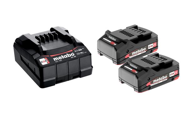 Metabo Basic-Set 2 x Li-Ion 2,0 Ah             