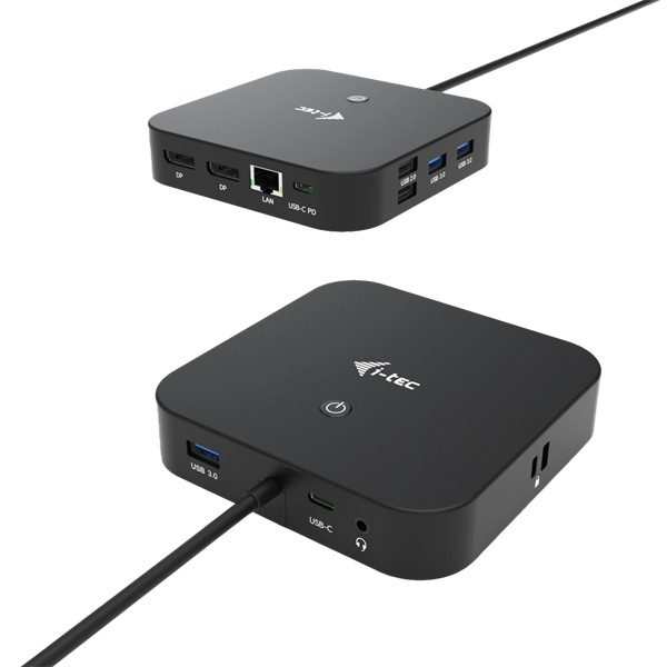 i-tec USB-C Dual Display Docking Station with Power Delivery 100 W