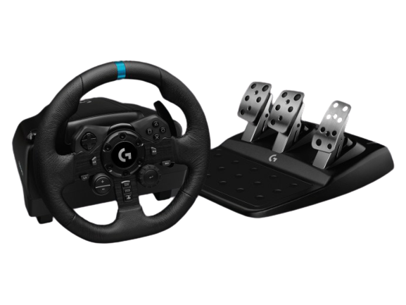 Logitech® G923 Racing Wheel and Pedals for PS4/5 and PC