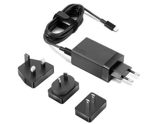 Lenovo 65W USB-C AC Travel Adapter (UK/US/AU/EU plugs)