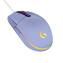 Logitech® G203 2nd Gen LIGHTSYNC Gaming Mouse - LILAC - USB - N/A - EMEA