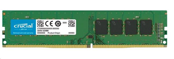 Crucial 8GB DDR4 3200MHz UDIMM CL22 (8Gbit/16Gbit)