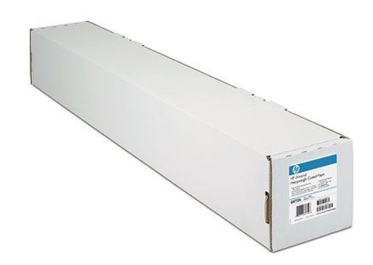 Roll bright white paper 24" / 610 mm x 45,7 m, 90g/ m2
