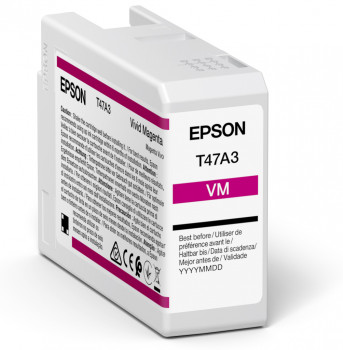 Atrament EPSON Singlepack Vivid Magenta T47A3 UltraChrome Pro 10 50 ml