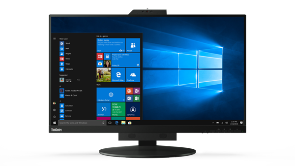 Lenovo TIO 27 27"" 2560x1440 1000:1 350cd 4ms HDMI+DP+USB lift repro webcam 3y