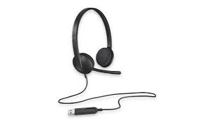 Logitech® H340 USB Headset - BLACK - USB - EMEA