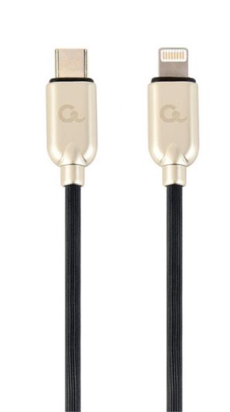 Gembird kábel nabíjací USB-C (M) na 8pin Lightning (M), 1 m, čierny