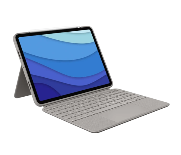Logitech® Combo Touch for iPad Pro 12.9-inch (5th and 6th generation) - SAND - US - INTNL