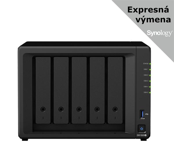 Synology™ DiskStation DS1522+  5x HDD NAS 8GB RAM 
