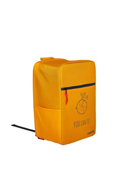 Canyon CSZ-03, batoh na notebook - palubovka, do veľkosti 15,6",  mechanizmus proti zlodejom, 20l, žltý