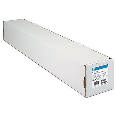 HP Coated Paper,  114 microns (4.5 mil) • 90 g/ m2 (24 lbs) • 1067 mm x 45.7 m,  C6567B