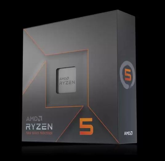 AMD, Ryzen 5 7600X, Processor BOX, soc. AM5, 105W, Radeon™ Graphics, bez chladiča