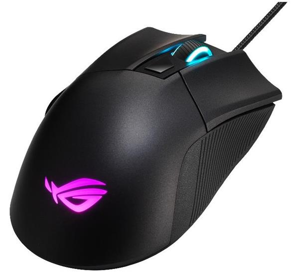 Myš ASUS ROG GLADIUS II CORE (P507), čierna