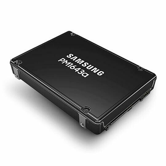 Samsung PM1643a 3.84TB Enterprise SSD, 2.5” 7mm, SAS 12Gb/s, R/W: 2100/2000 MB/s, Random R/W: IOPS 450K/90K