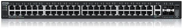 ZyXEL XGS2220-54, L3 Access Switch, 24x1G RJ45 2x10mG RJ45, 4x10G SFP+ Uplink, incl. 1 yr NebulaFlex Pro