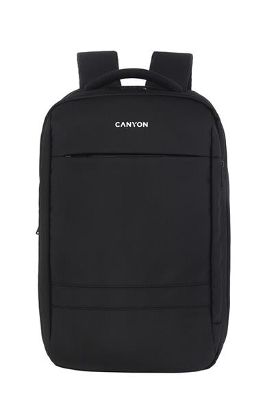 Canyon BPL-5, batoh pre 15,6´´ notebook, 22l, vodeodolný, 10 vreciek, čierny