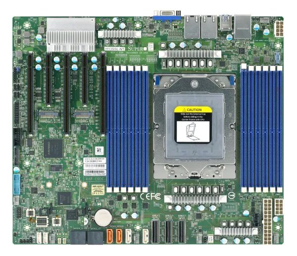 Supermicro H13SSL-NT 1xSP5,AMD EPYC™ 9004-series 8x DDR5,  ATX