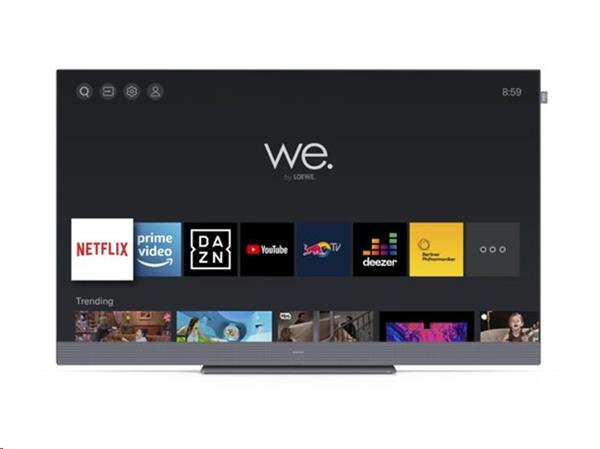 We by Loewe We.SEE 43, Smart TV, 43' LED, 4K Ultra HD, HDR, Integrated soundbar, Storm Grey