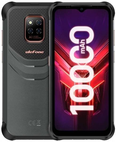 Smartphone Ulefone Power Armor 14 4G Helio G35 4GB 64GB A11, 10000mAh, Black