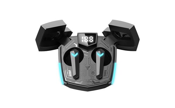 Canyon GTWS-2, Doublebee, herné True Wireless Bluetooth slúchadlá do uší, nabíjacia stanica v kazete, čierne