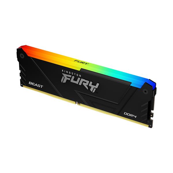 KINGSTON DIMM DDR4 8GB 3200MT/ s CL16 FURY Beast RGB,  XMP