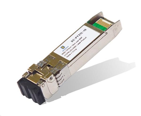 SFP28 transceiver 10/ 25Gbps, SM, 1310nm DFB, 10km, 3,3V,LC Duplex,0 až 70°C, DDM, Cisco kompatibilní