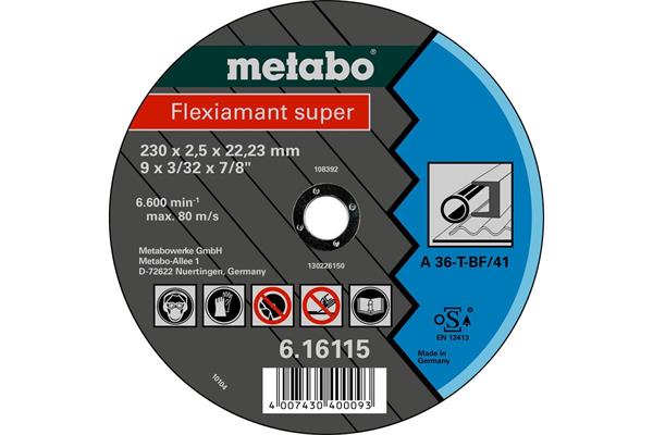 Metabo Flexiamant super 115x2,0x22,2 oceľ     