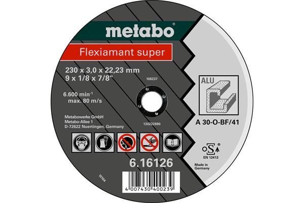 Metabo Flexiamant super 230x3,0x22,2 Alu       