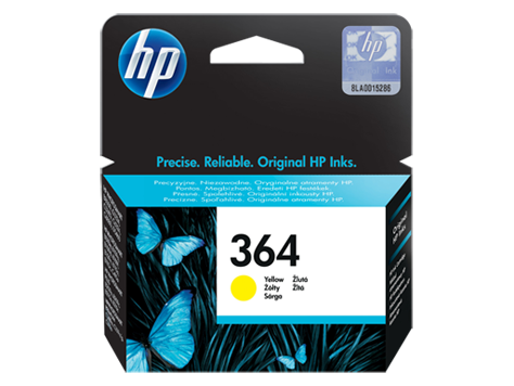 HP 364 Yellow Inkjet Print Cartridge